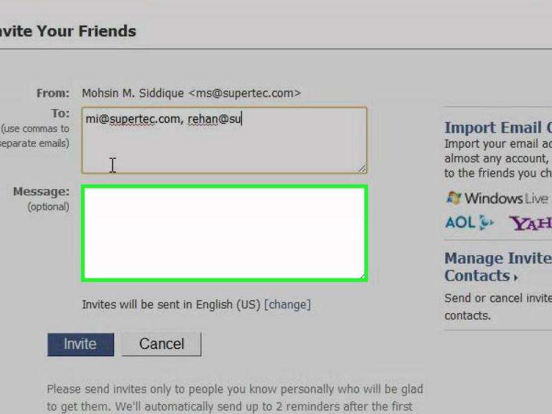 如何在Facebook上播放英文版内容